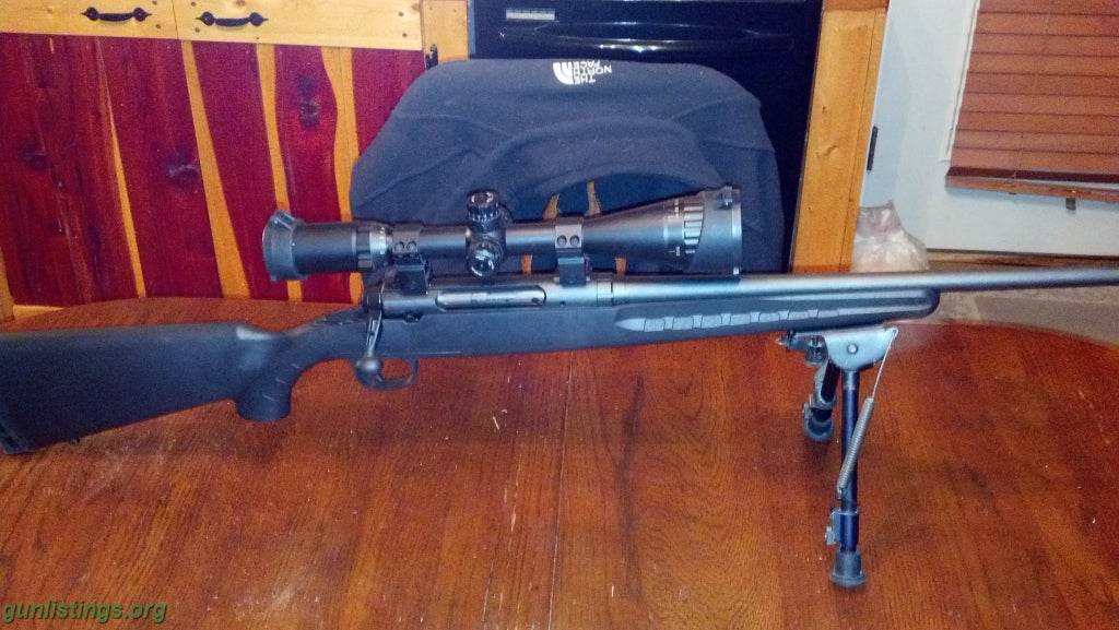 Gunlistings.org - Rifles SAVAGE AXIS 30/06 WITH SCOPE AND BIPOD NEVER ...