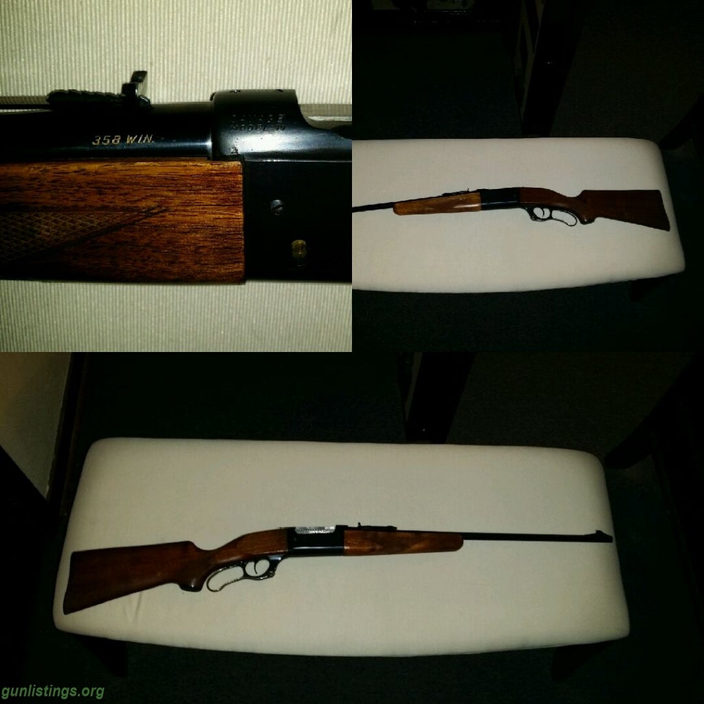 Rifles Savage Model 99 .358 Winchester Lever Action Rifle