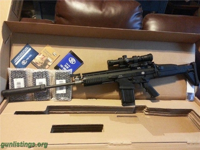 Rifles Scar 17s 7.62x51 Nightforce 2.5-10x24 LV Zero Stop