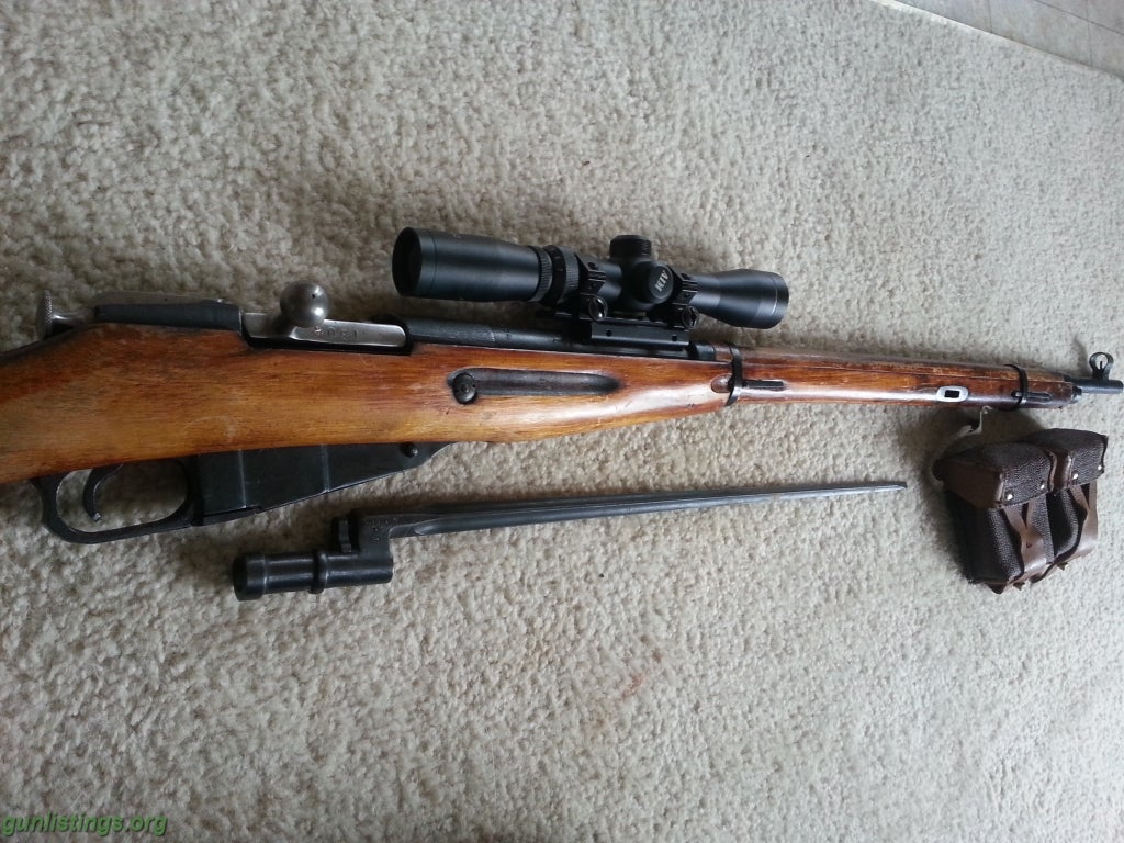 Rifles Scoped Mosin Nagant