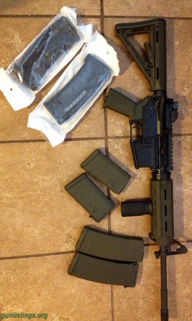 Gunlistings.org - Rifles Sig Sauer M400 Enhanced OD Magpul Edition ...