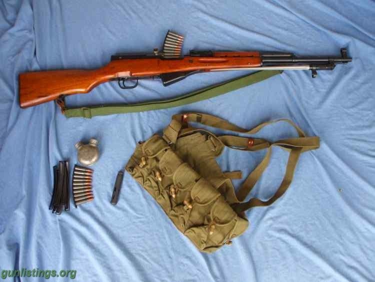 Rifles SKS Complete Package 7.62 X 39 Semi Auto Rifle