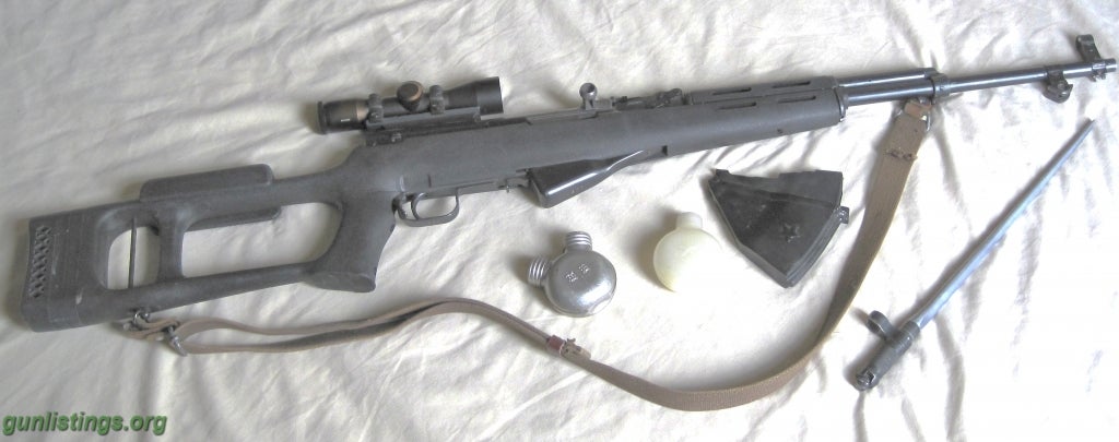 Gunlistings.org - Rifles Sks Rifle, Dragonov Skeletonized Stock, With Scope