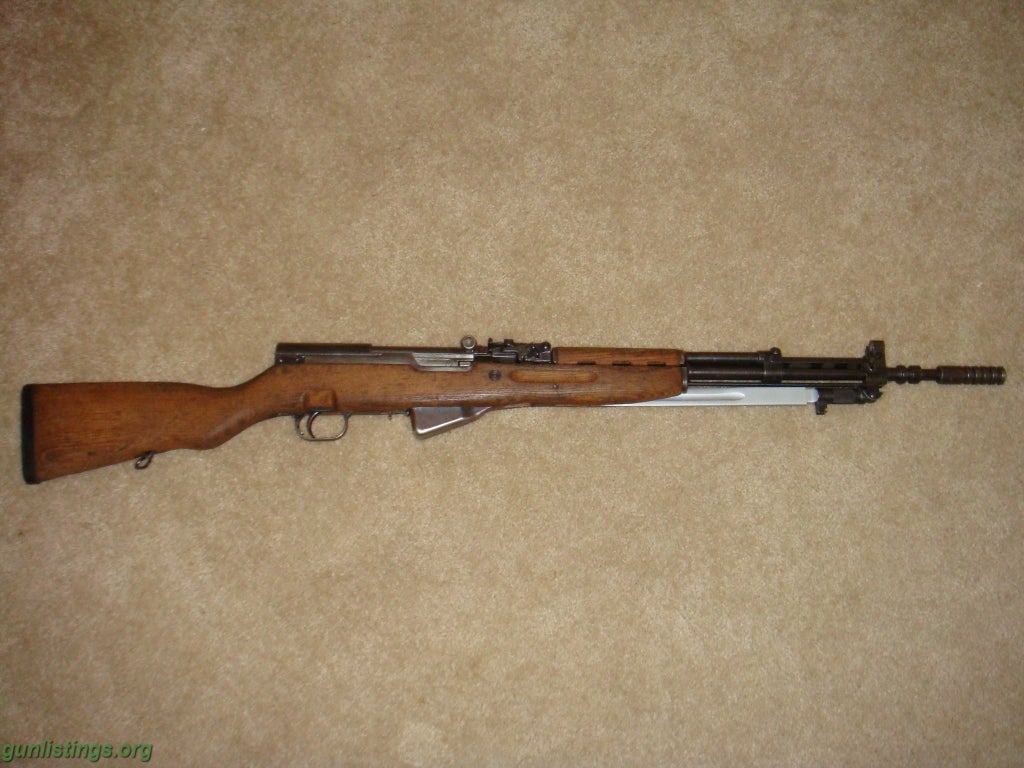 Rifles Yugo Sks With Bayonet And 100 Rounds Ammo