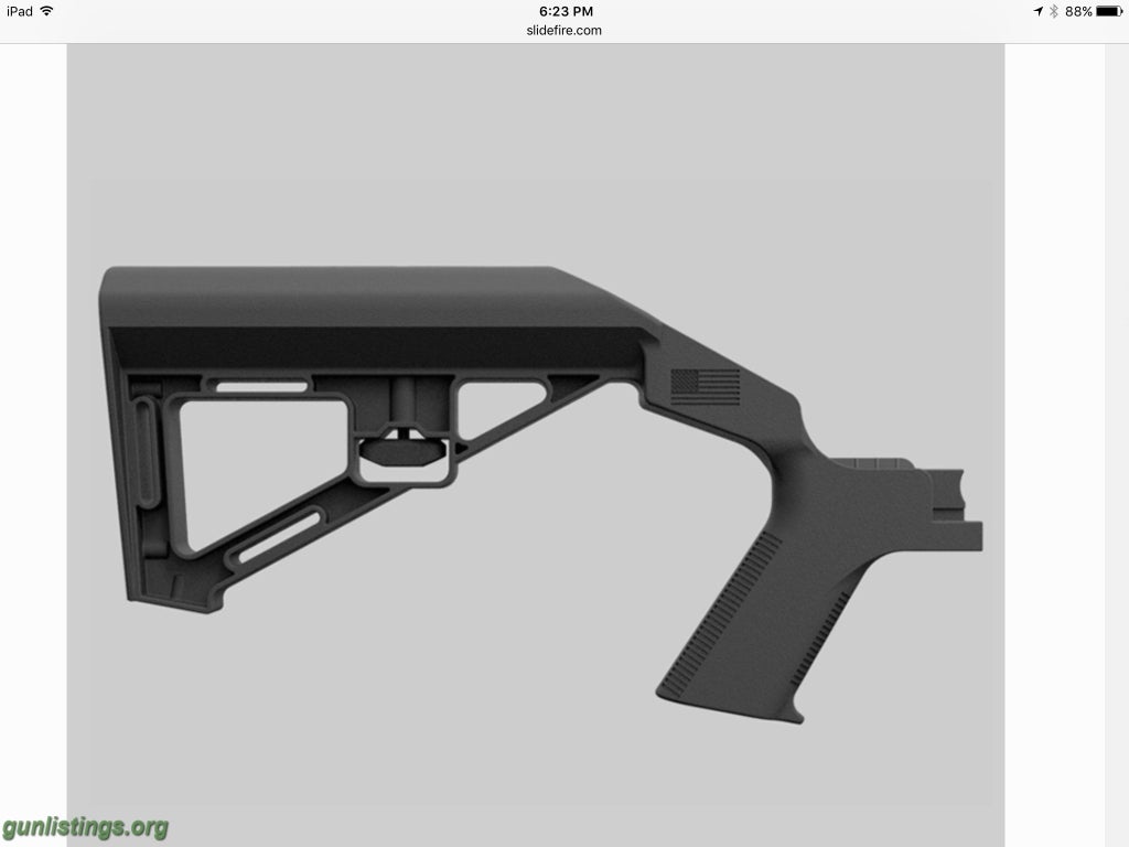 Rifles Slide Fire Stock (bump Stock)