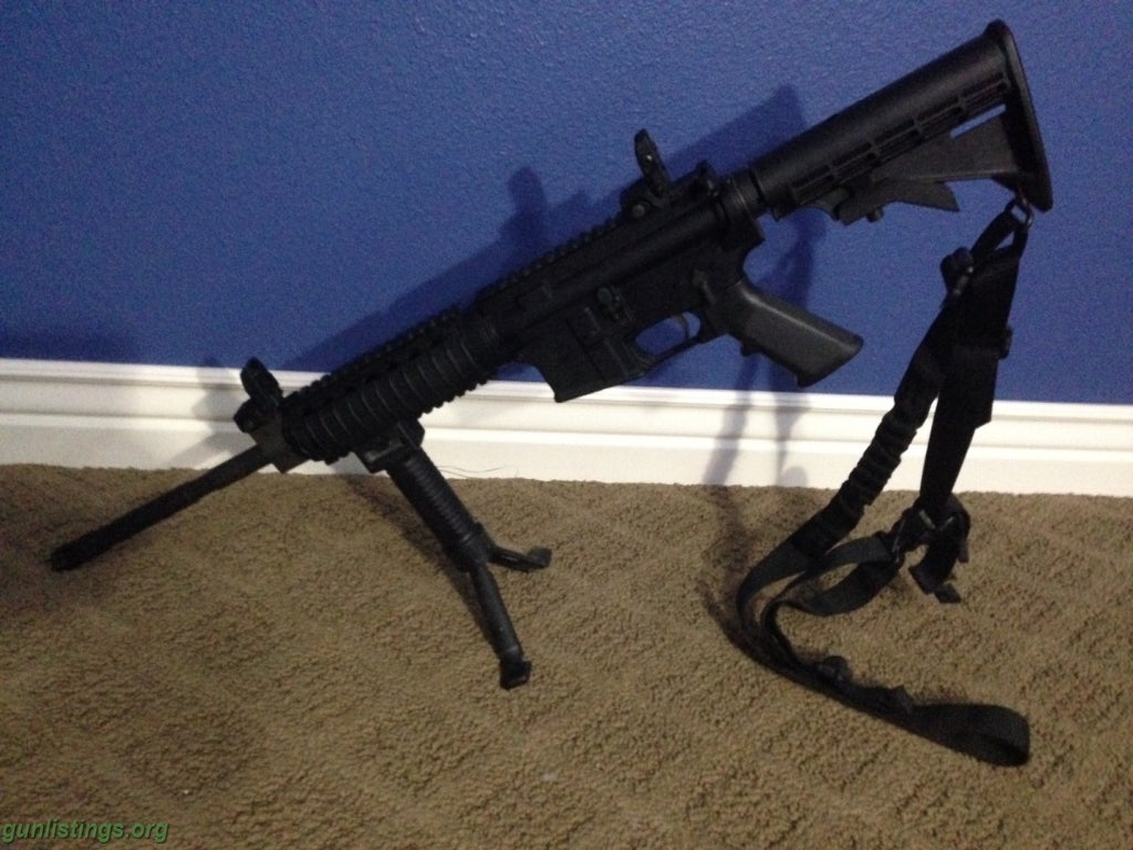 Rifles Smith And Wesson MP 15 With Rail/ Grips/ Bipod/sling