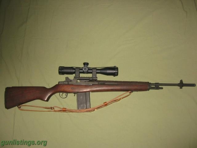 Rifles Springfield Armory M1A, National Match With Scope