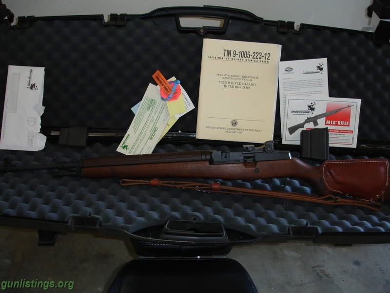 Rifles Springfield M1A National Match