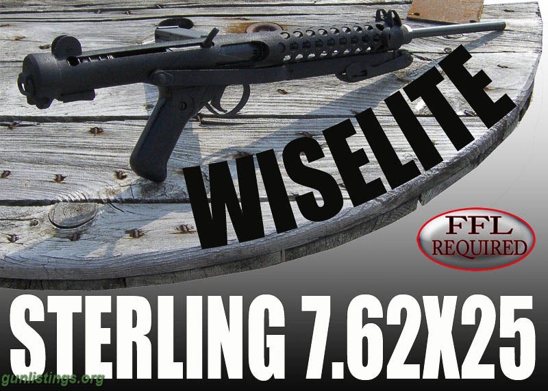 Rifles Sterling Carbine 7.62x25