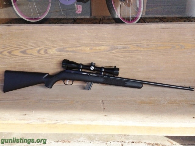 Rifles Stevens Model 62, 22lr, 10rd W/4x32 Scope Pre Owned