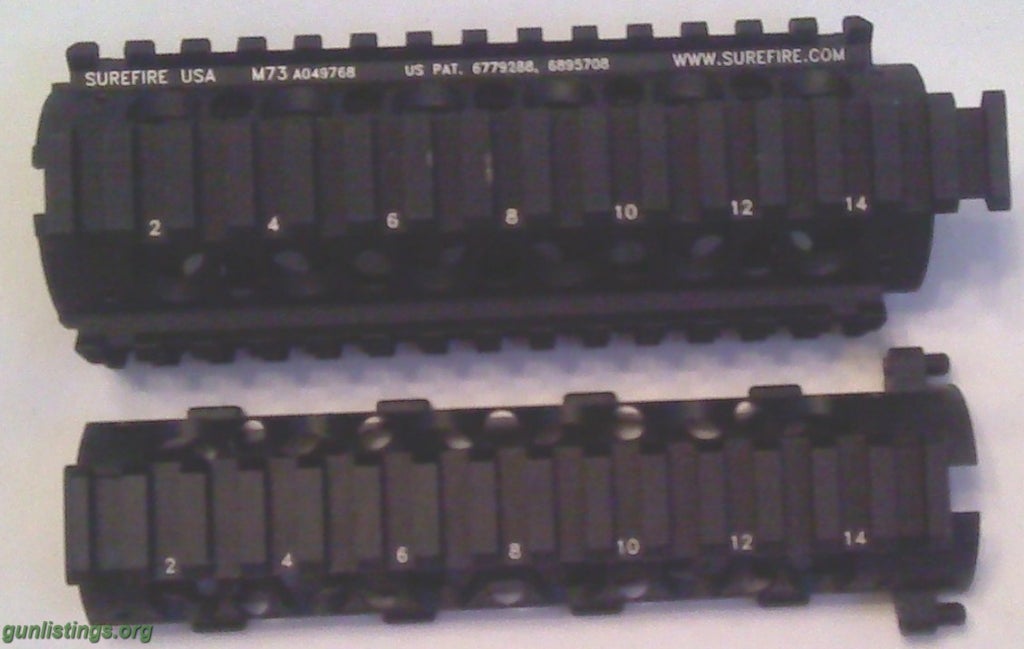 Rifles Surefire M73 Quad Rail