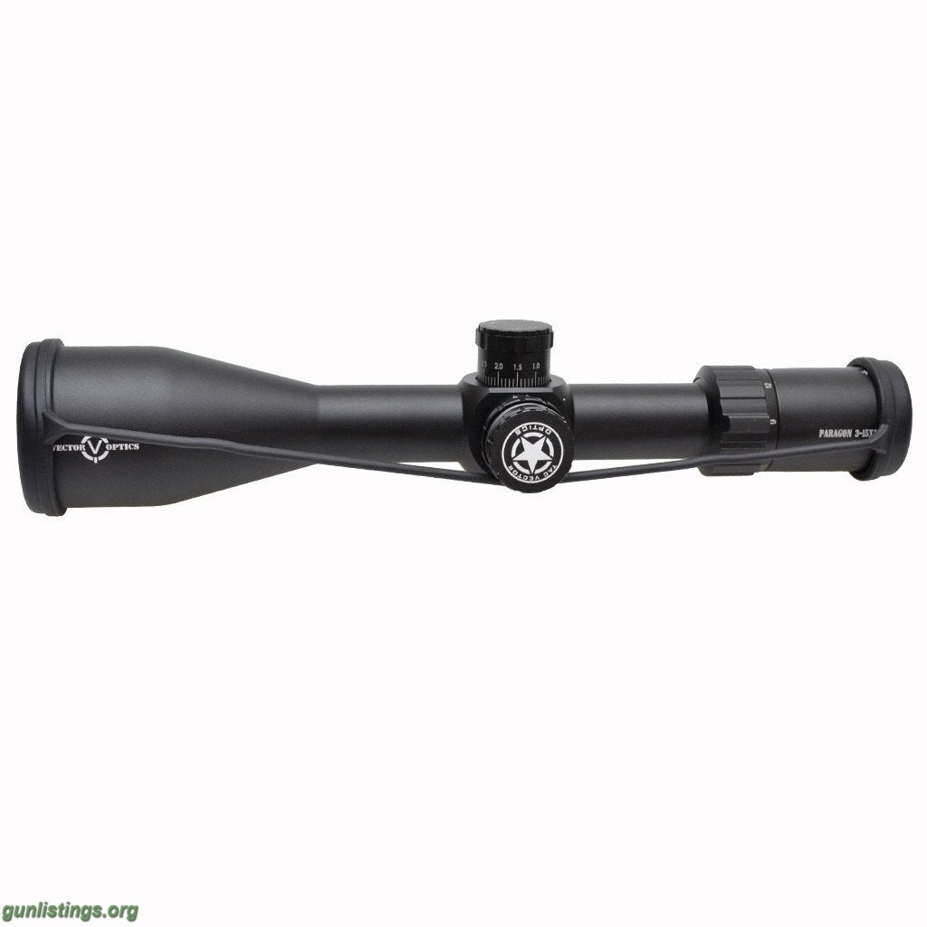 Rifles Tac Vector Optics Paragon 3-15x50 Rifle Scope