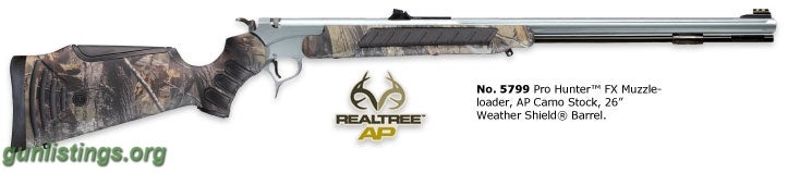 Rifles TC Pro Hunter Muzzleloader