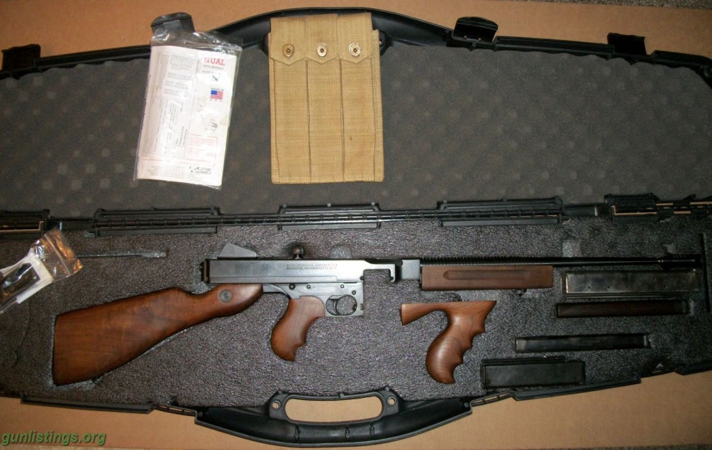 Rifles Thompson Auto Ordnance Model Of 1927 A1