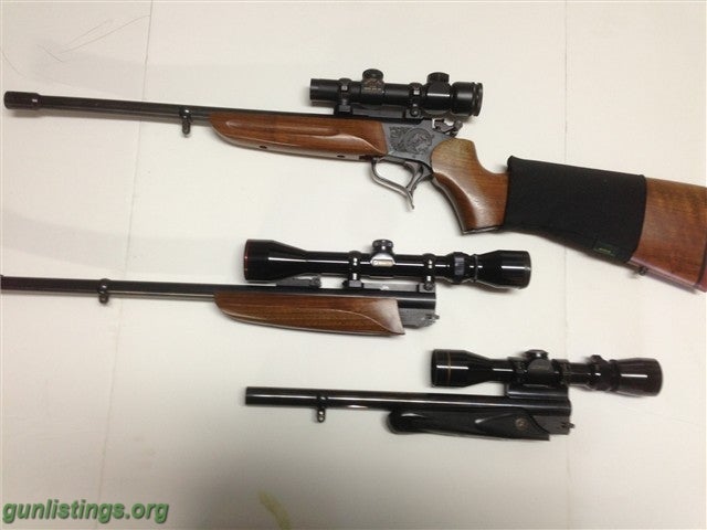 Rifles Thompson Center T/C Contender Extra Barrels