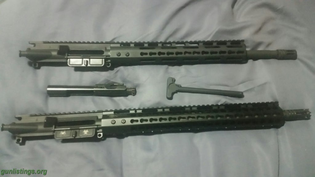 Rifles Two 5.56 Barreled Uppers