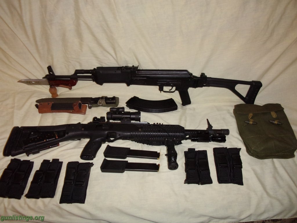 Rifles WASR-10 AK-47 & HiPoint 9MM Carbine Semi-Auto Rifles