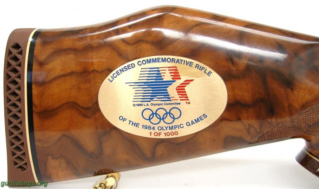 Rifles Weatherby Mark V .270 1984 Olympic Commemorative