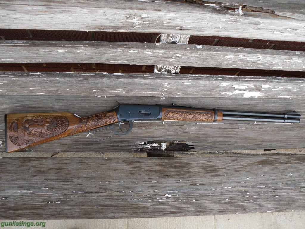 Rifles Winchester 94, Custom Carved Stock 30-30