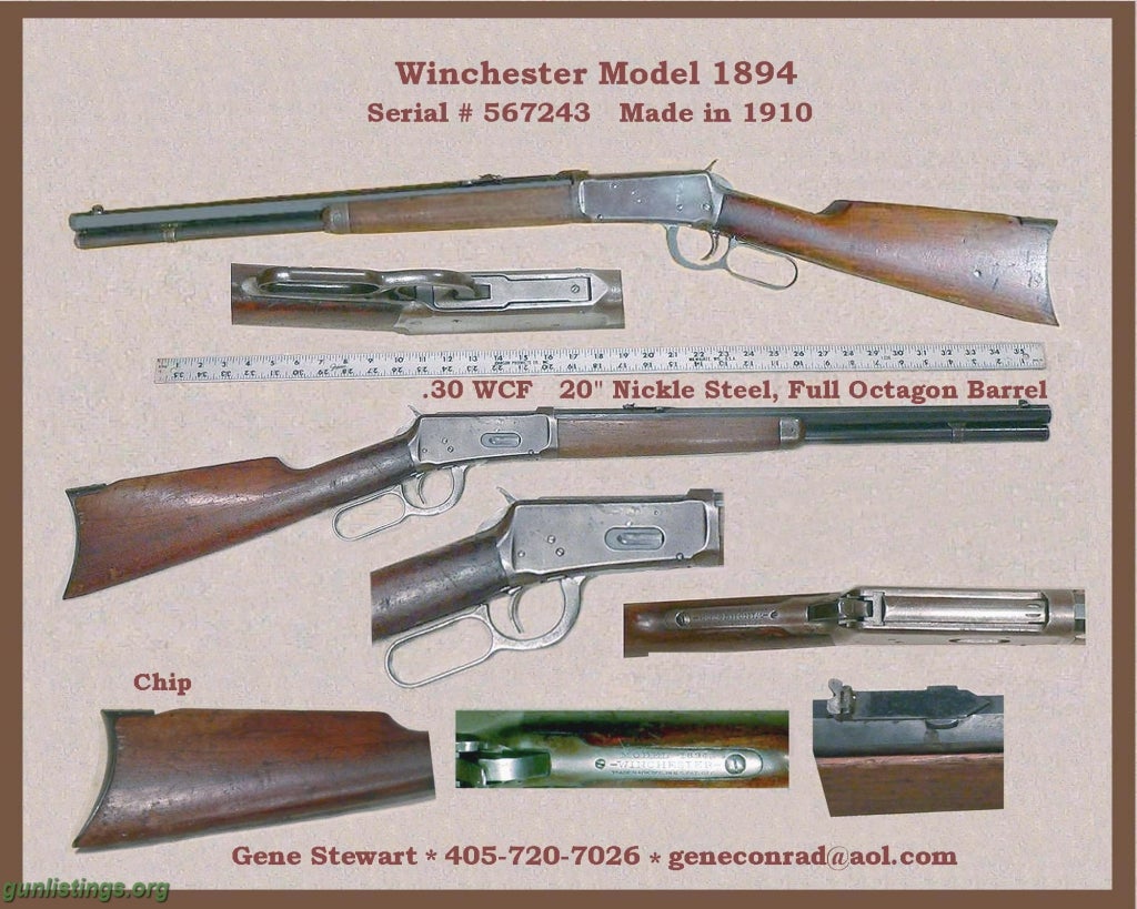 Rifles Winchester Short Rifle Model 1894