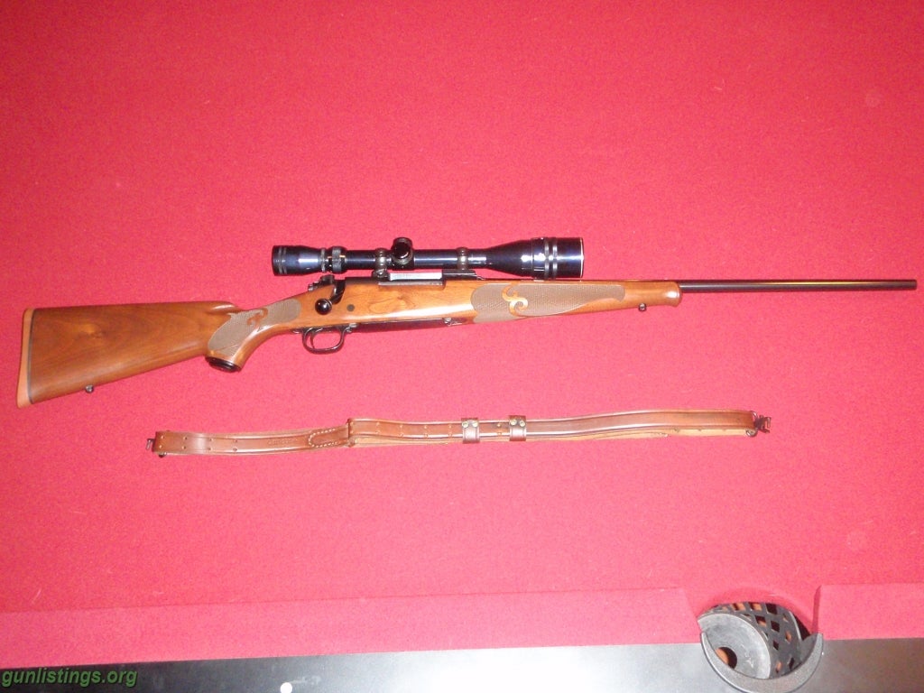 Rifles Winchester Model 70, 243 With Scope.