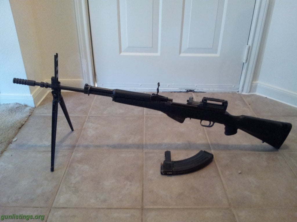 Rifles Yugo SKS - Combat Stock, Grenade Launcher, Bipod, Exten