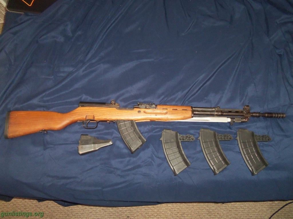 Gunlistings.org - Rifles Yugo SKS M59/66 W/ 250rnds + Mags