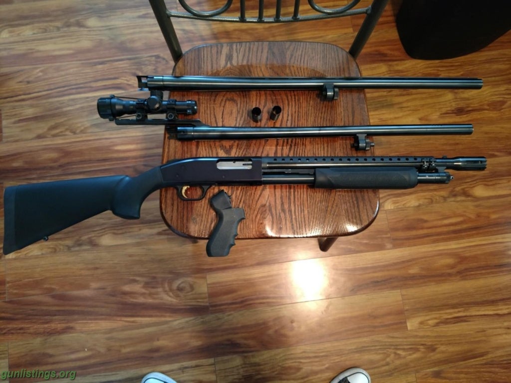 Shotguns Mossberg 500 12 Ga Tactical W/3 Barrels