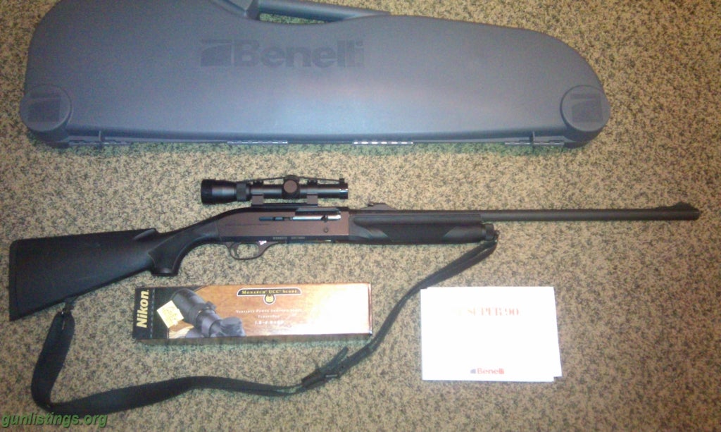 Shotguns Benelli M1 Super 90 Slug Gun