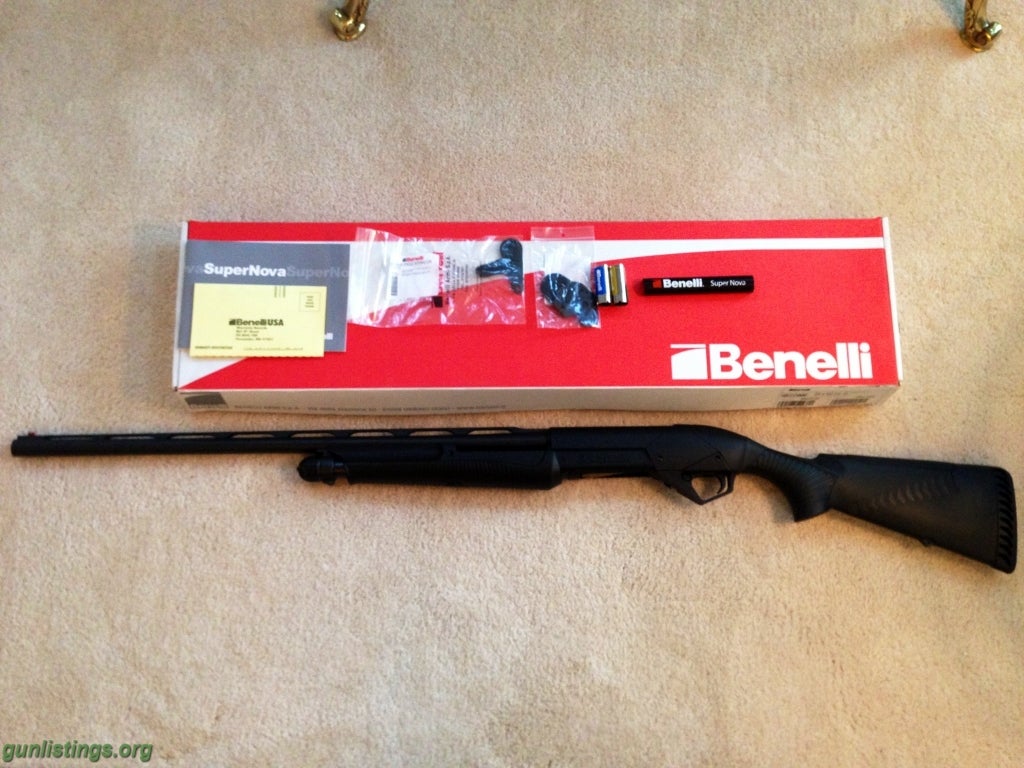 Shotguns Benelli Super Nova-12ga-28in Barrel-Never Fired