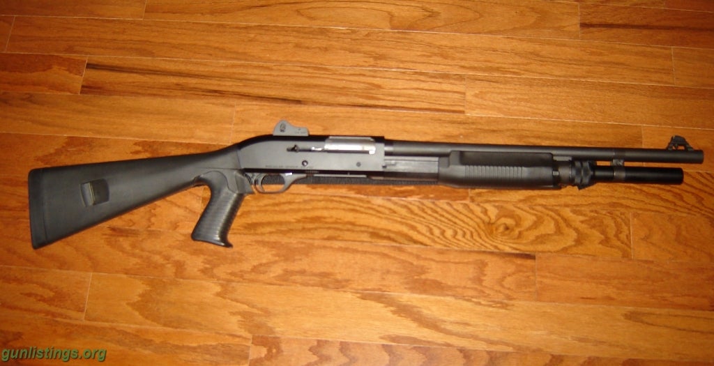 Shotguns Benelli Tactical M3 12ga. Auto/pump With Accessories