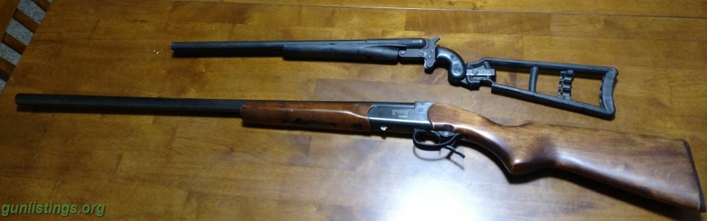 Shotguns Fmj Double Barrel .410 And 12 Gauge Shotgun