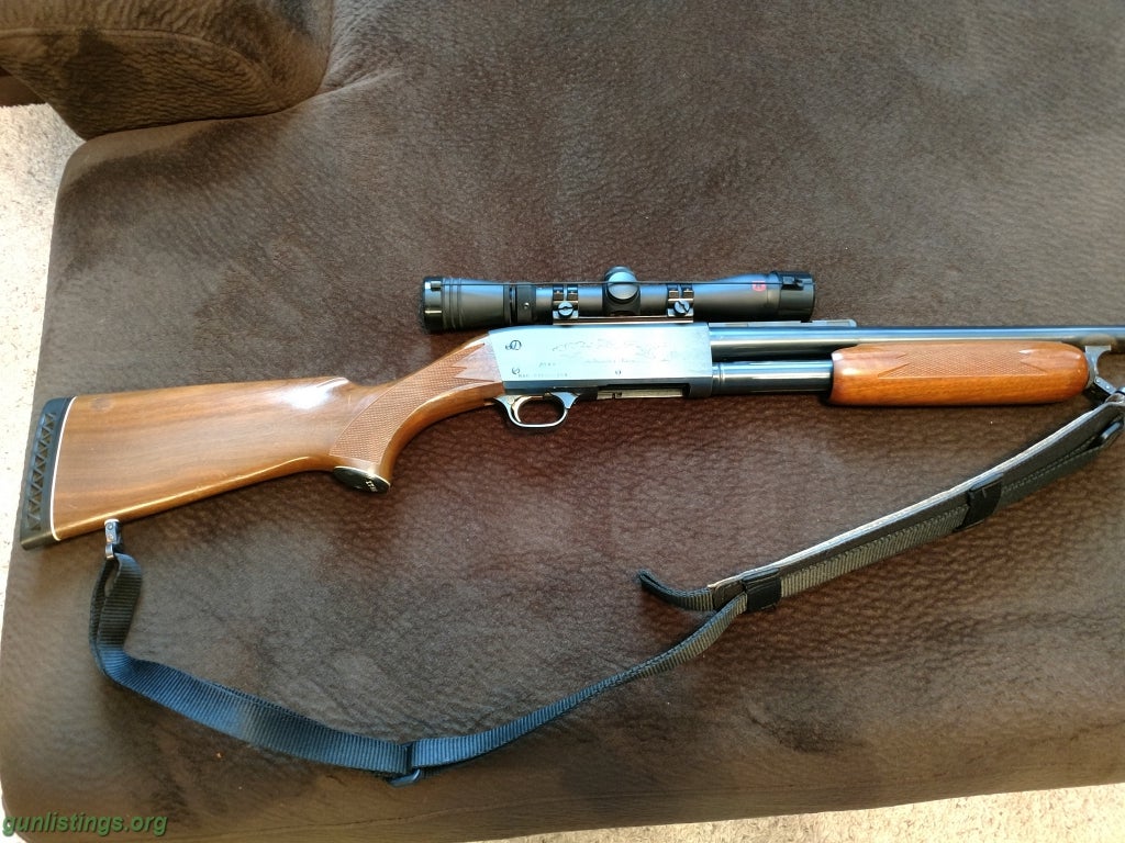 Shotguns Ithaca Model 87 Featherlight 12 Ga Slug Deerslayer