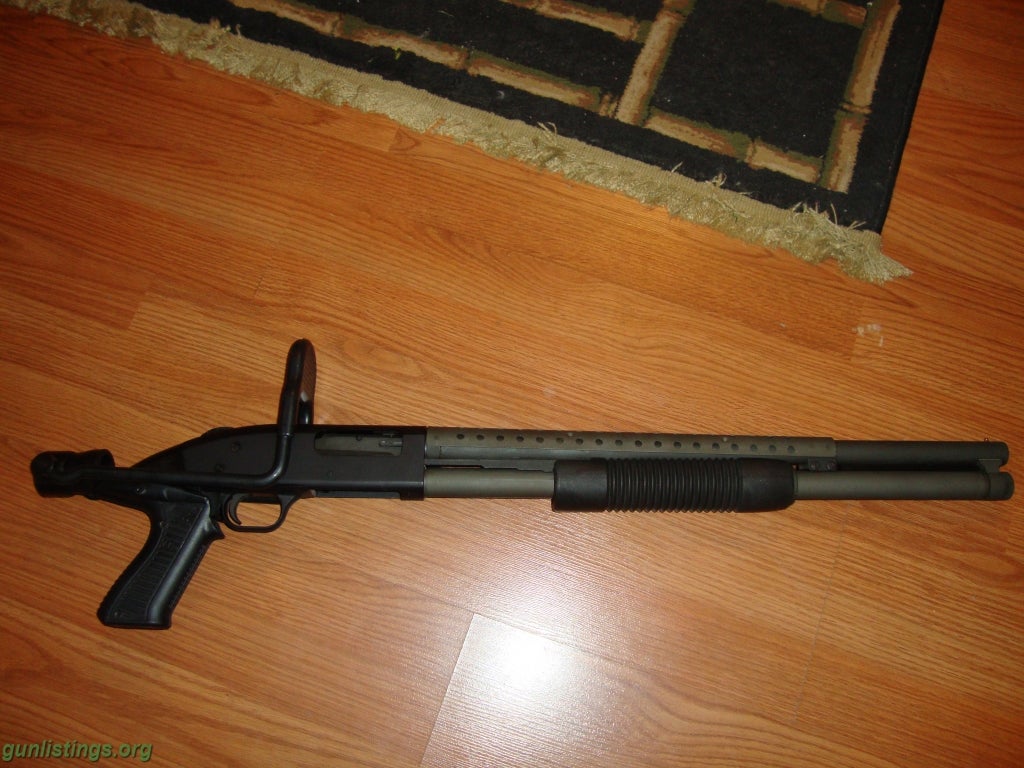 Shotguns Mossberg 500 8-Shot W/Knoxx Folding Stock