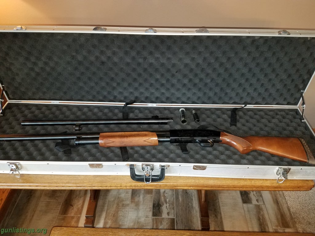 Shotguns Mossberg 500 Gold Trigger Field/Deer Combo