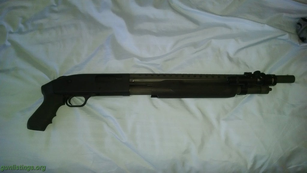 Shotguns Mossberg 500 Tactical W/laser *reduced Price*