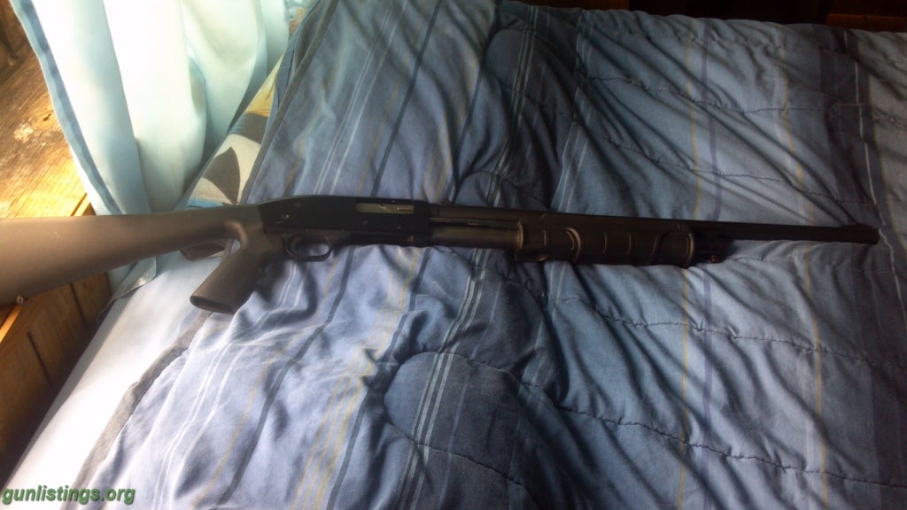 Shotguns Mossberg 500 With Blackhawk Stock