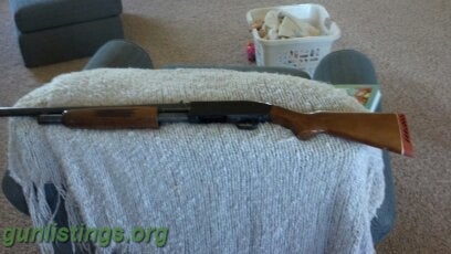 Shotguns Mossberg 500a 12 Guage With Rifeled Slug Barrel