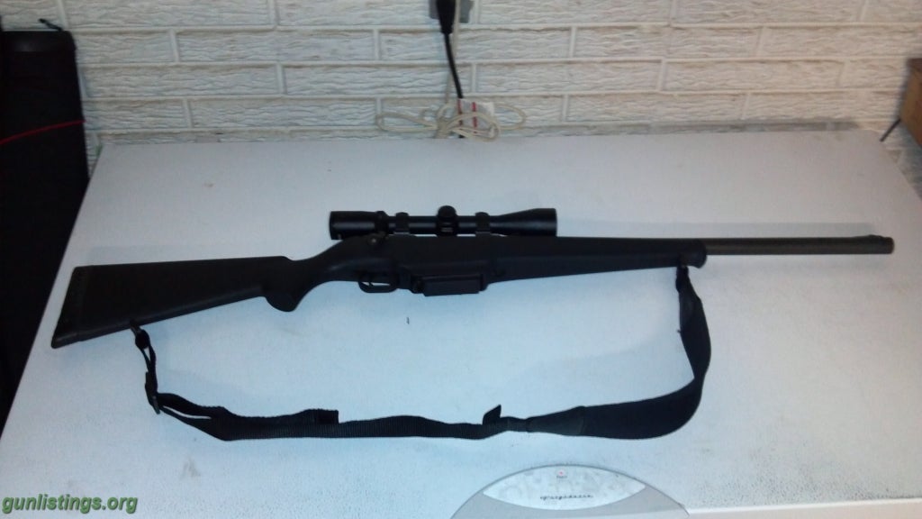 Shotguns Mossberg 695 Bolt Action Rifled Ported 12 Gauge Shotgun