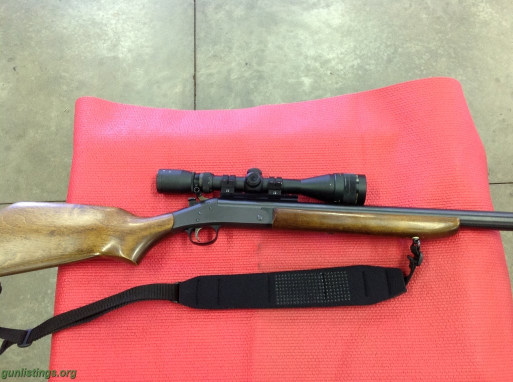 Shotguns New England Firearms 12ga Slug Gun W/scope