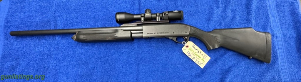 Shotguns Remington 870 Express Magnum 12ga Nikon Scope