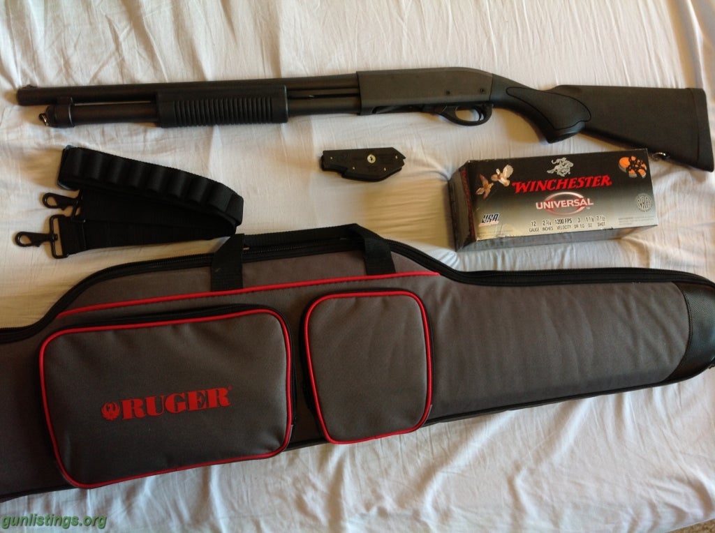 Shotguns Remington 870 Express Synthetic 7-round+case/sling/ammo