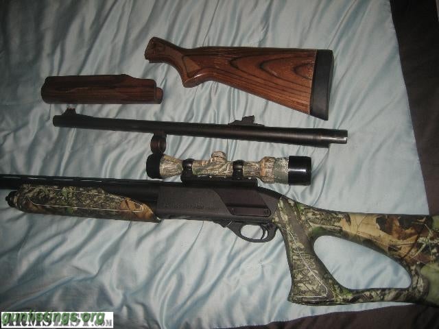 Shotguns Remington 870 Mossy Oak With Optic Mount REDUCED PRICE