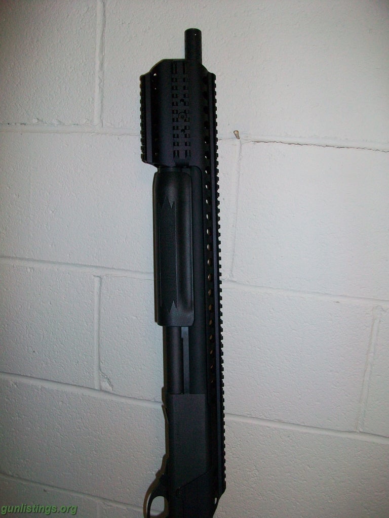 Shotguns Remington 870 Tactical With Quad Rail