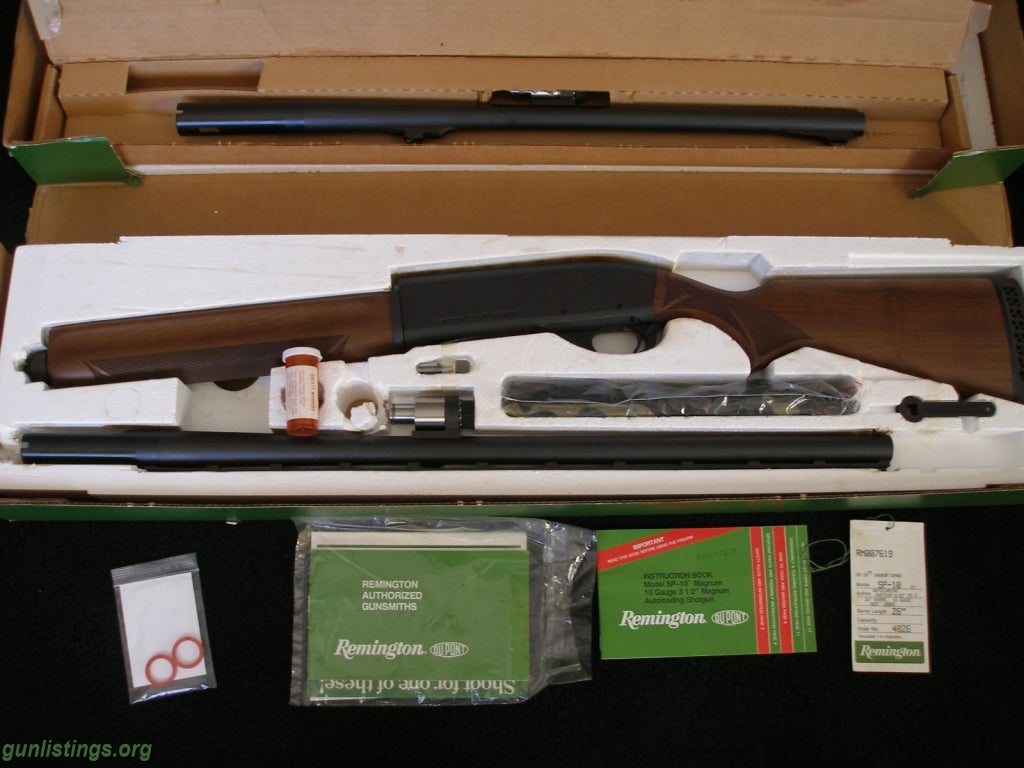 Shotguns Remington SP-10 Combo