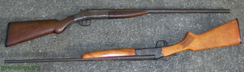 Shotguns Rusty Shotgun, 12ga Stevens