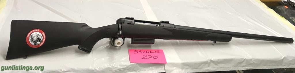 Shotguns SAVAGE. 20 Ga Deer Gun