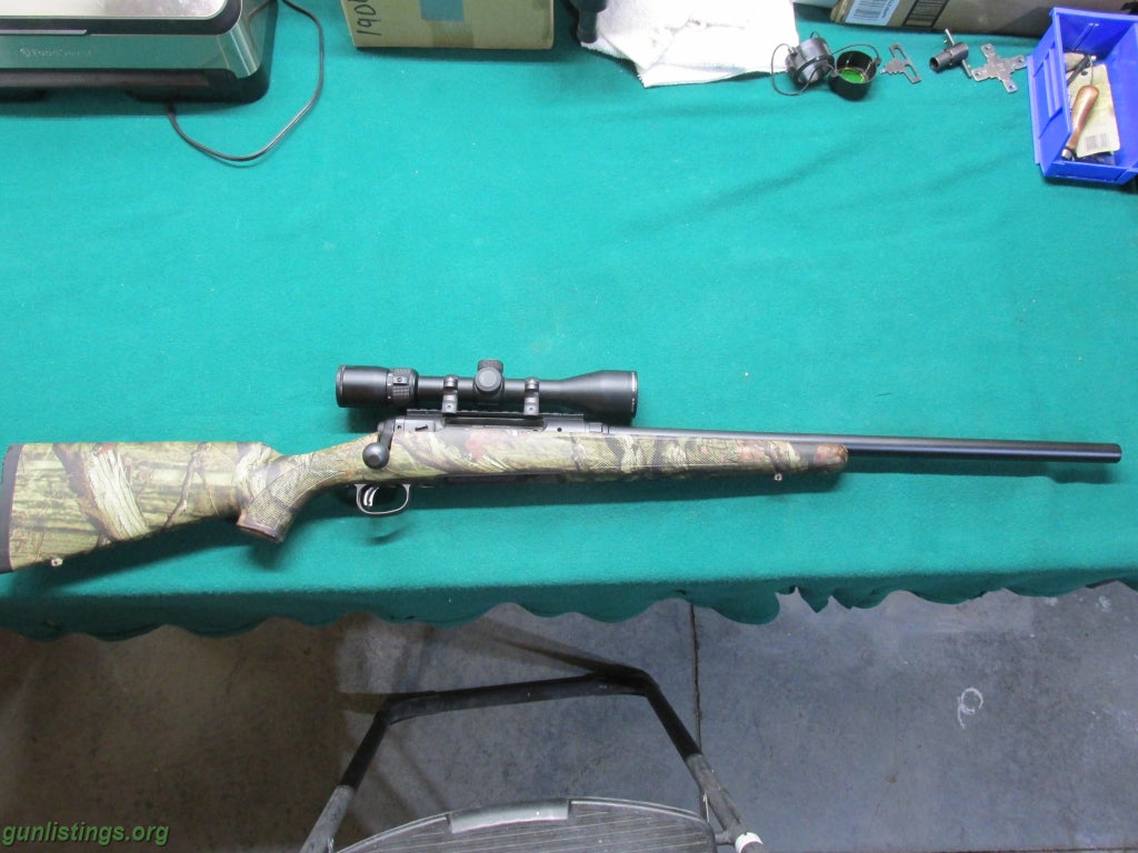 Shotguns Savage 220 Rifled Slug Gun Camo Wi/Scope