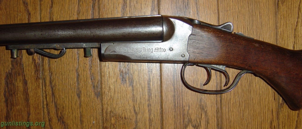 Shotguns Shapleigh's King Nitro 12 Ga. Side By Side Shot Gun