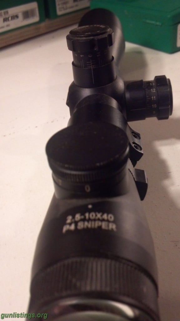 Accessories 2.5-10x40 Scope